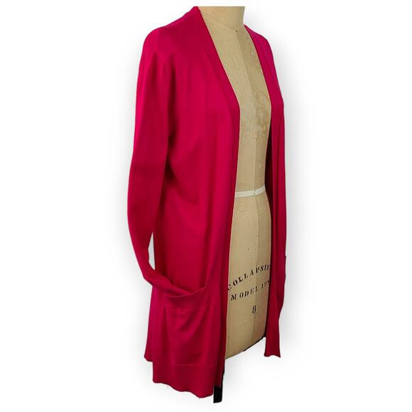 Cielo hot pink lightweight cardigan cardy sweater Medium - Picture 1 of 8